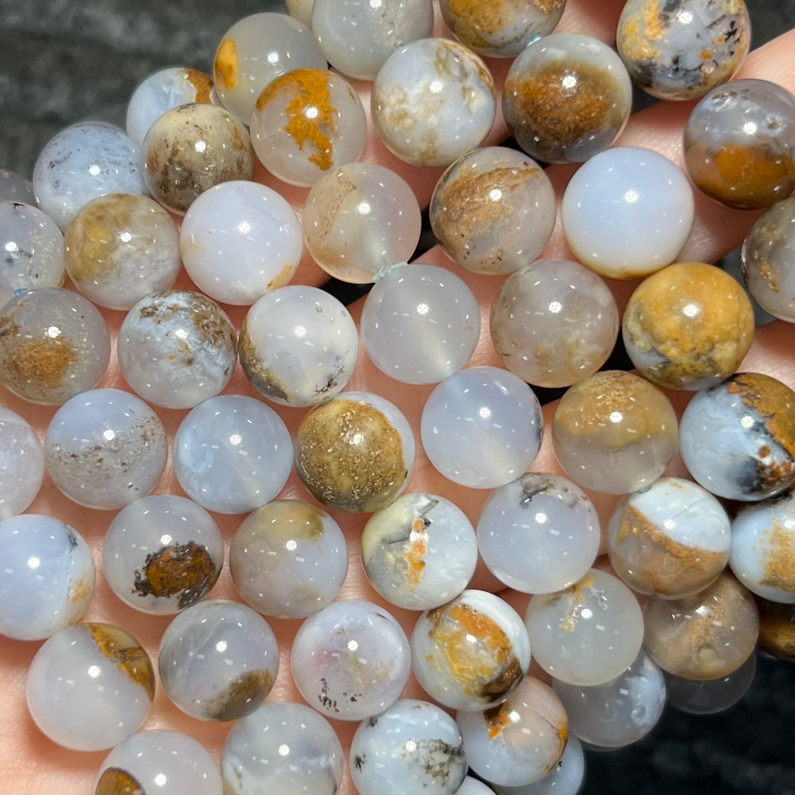 Turkey Blue Chalcedony Bracelet