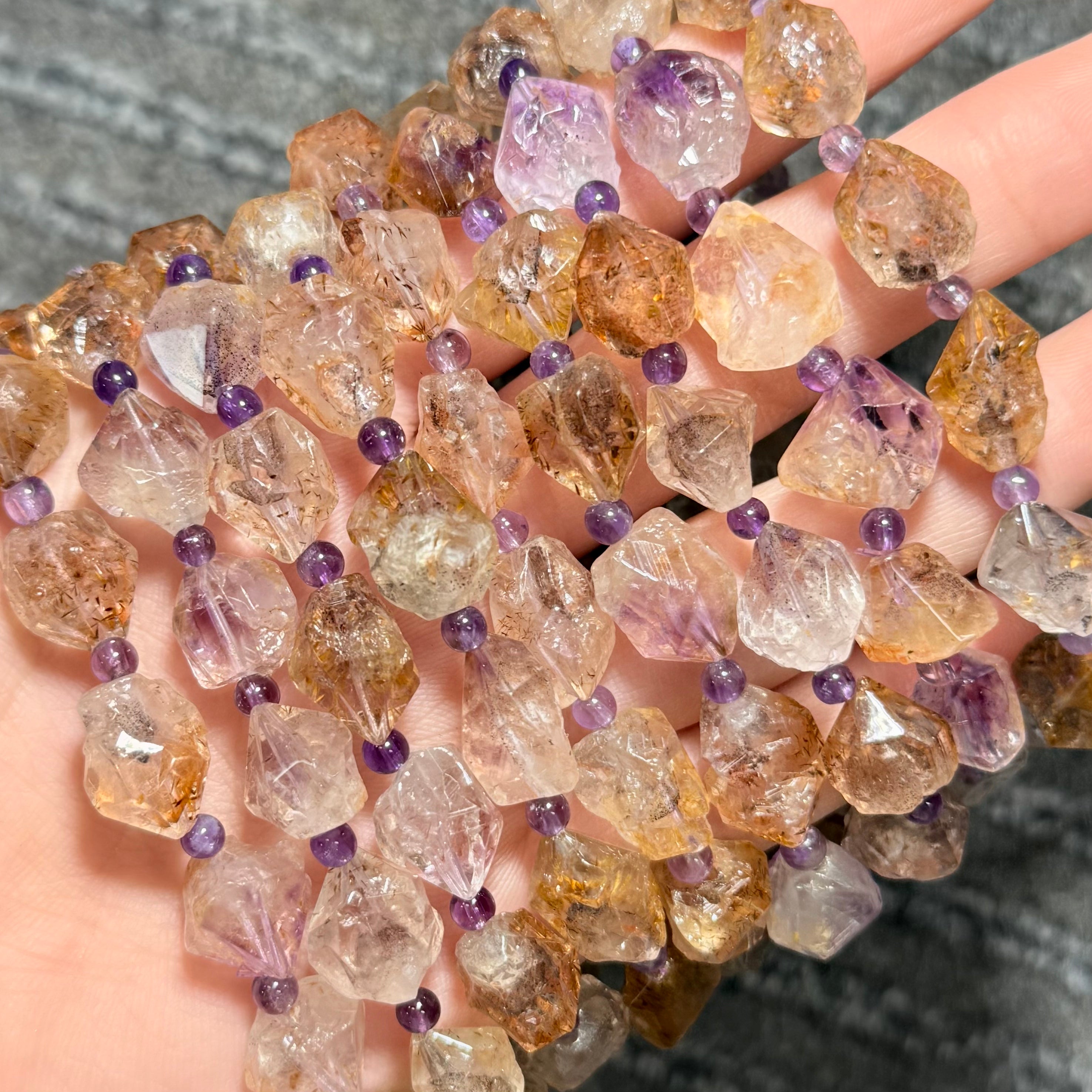 Auralite23 Amethyst Rutile