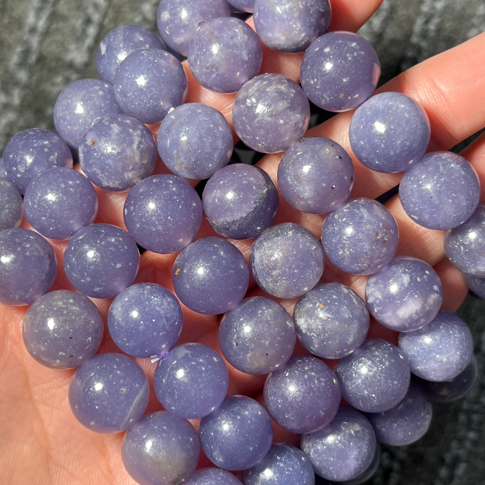 Turkey Purple Jade Bracelet