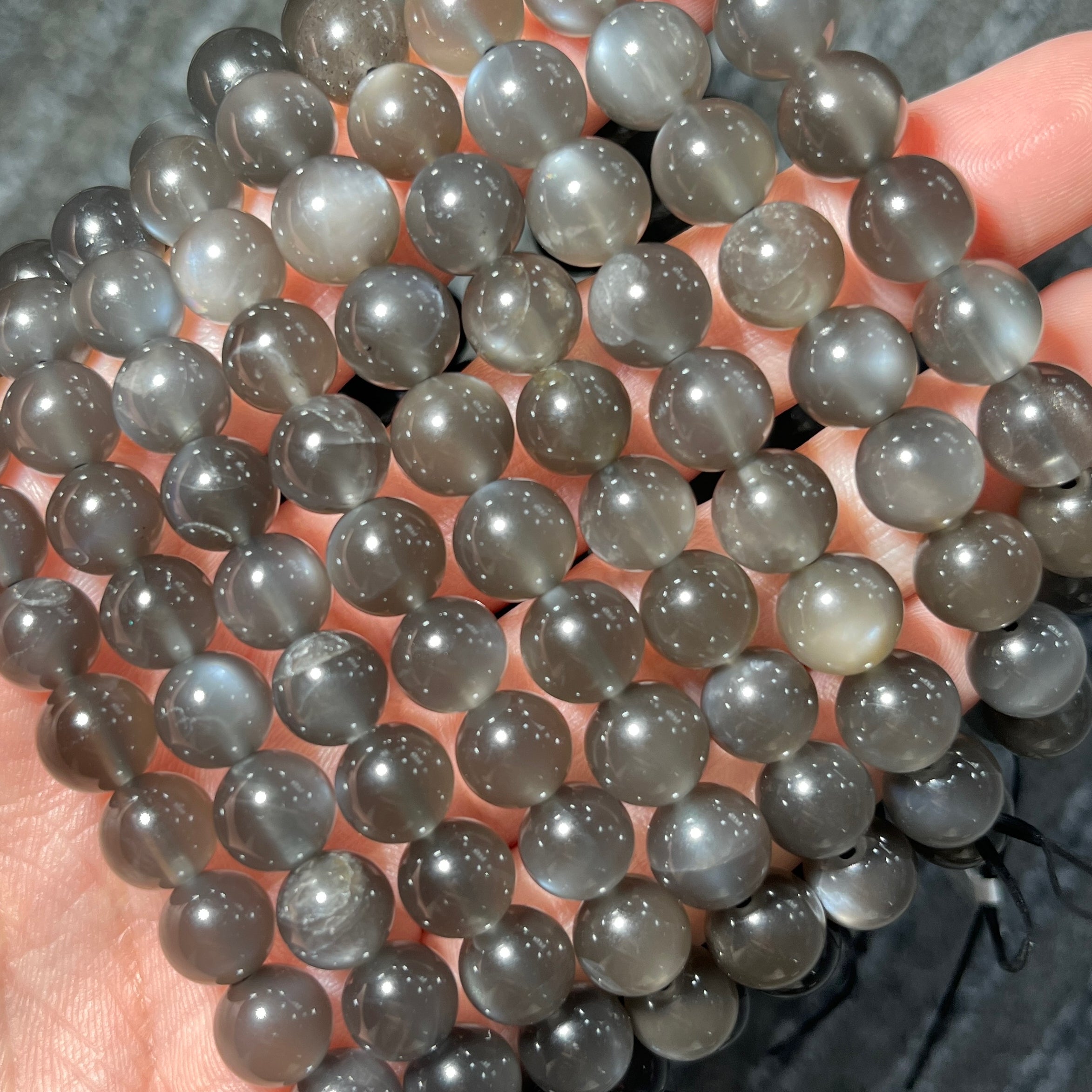 Black Moonstone Bracelet
