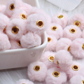 DIY pom-poms, plush beads, and through-hole DIY accessories and clothing materials
