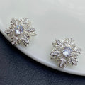 Double-layer  large snowflake spacer beads