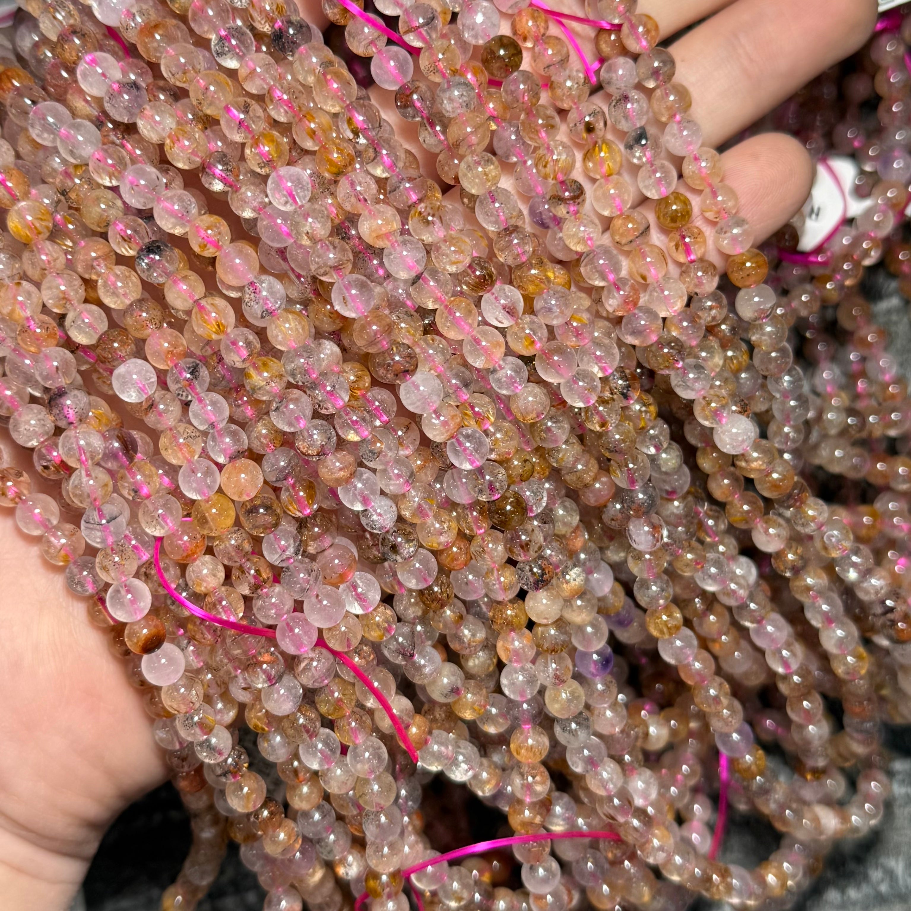 Amethyst Rutile Super7