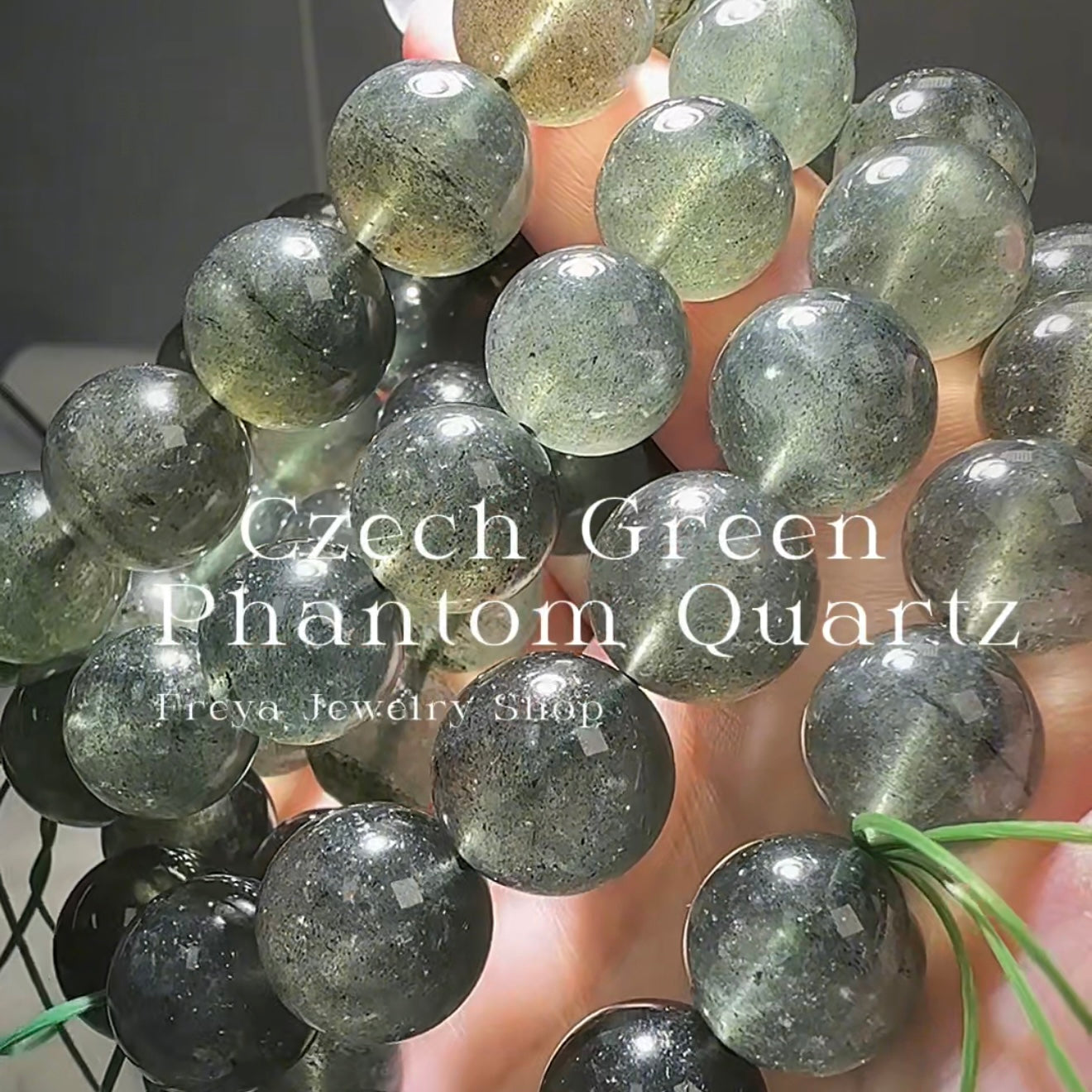 Czech Green  Phantom Quartz