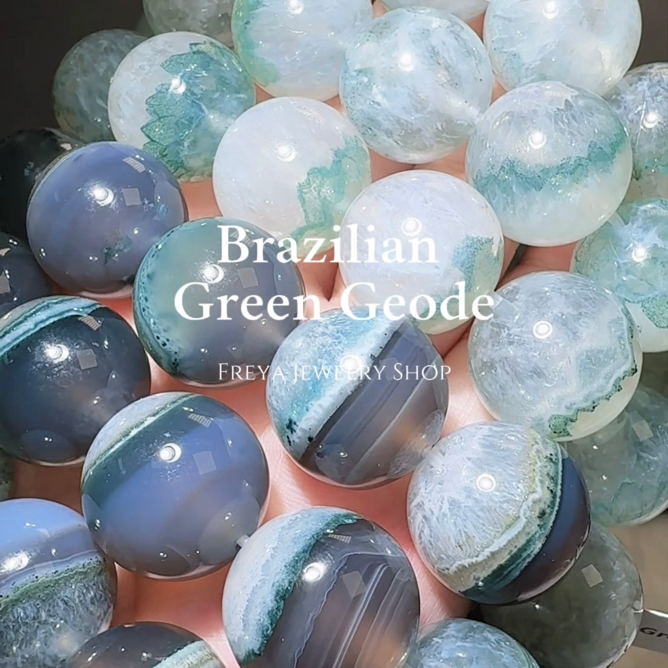Brazilian Green Geode