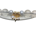 DIY 14k crystal bracelet/jewelry accessory with diamond inlay