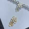 Popular handmade crystal bracelet/bead set with rosette zircon, perfect for DIY jewelry making, including diamond-encrusted beads and high-color-retention strands.