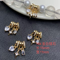 DIY 14k crystal bracelet/jewelry accessory with diamond inlay